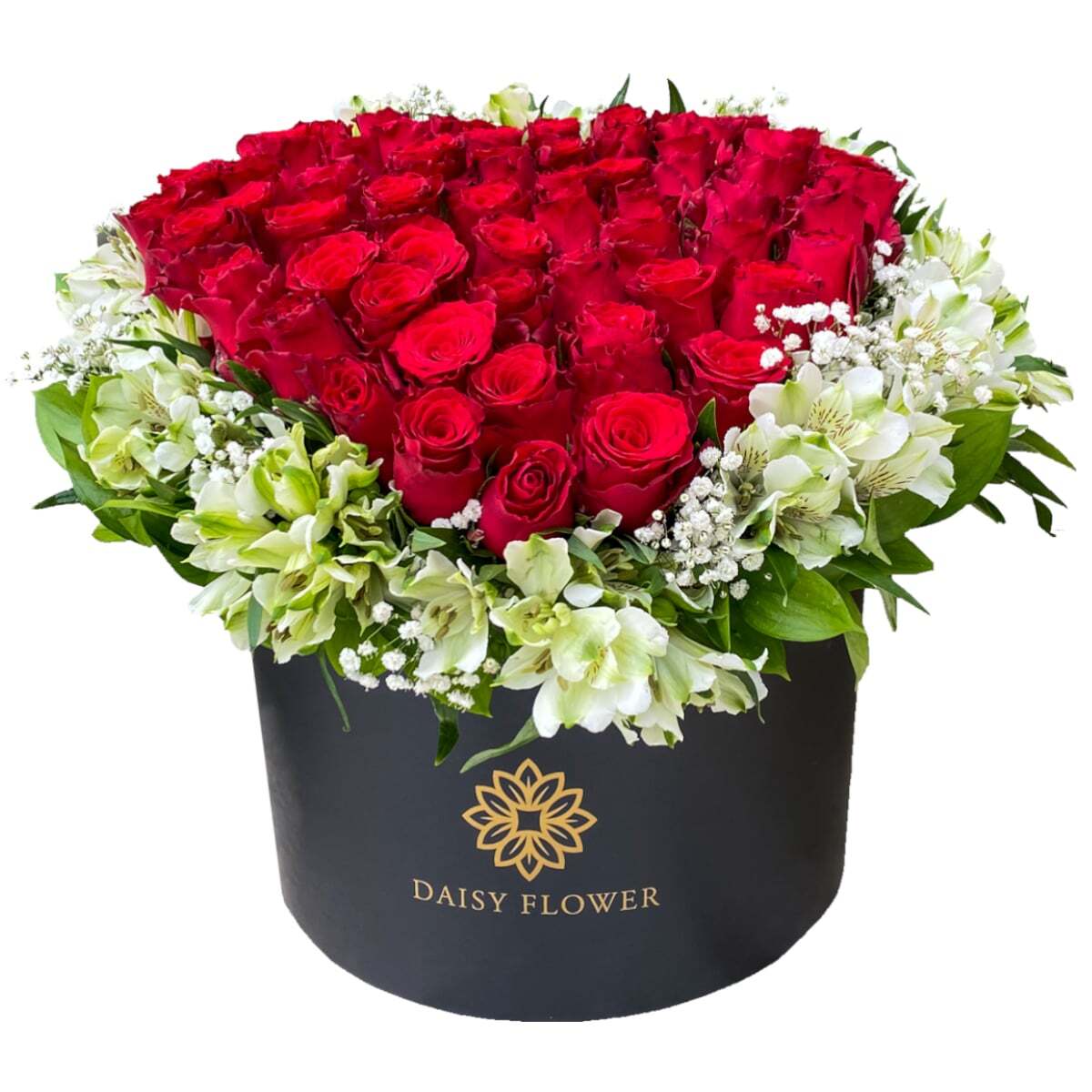 black-flower-box-contains-red-roses-Alstroemeria-Gypsophila-daisy-flower-egypt